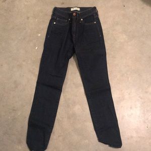 Madewell skinny jeans.